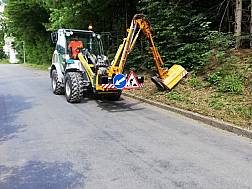 Strassenränder mähen